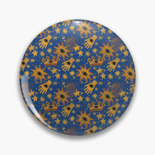 Item preview, Retro 90s whimsy goth Celestial Mystique – Astrology-Inspired Golden Pattern Witchy Aesthetic - Illustration Jemma Jamie Skidmore  designed and sold by Jemma Jamie Skidmore.