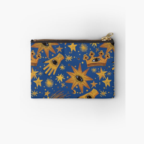 Item preview, Retro 90s whimsy goth Celestial Mystique – Astrology-Inspired Golden Pattern Witchy Aesthetic - Illustration Jemma Jamie Skidmore  designed and sold by Jemma Jamie Skidmore.
