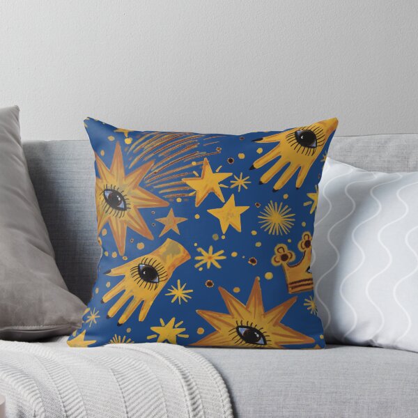 Item preview, Retro 90s whimsy goth Celestial Mystique – Astrology-Inspired Golden Pattern Witchy Aesthetic - Illustration Jemma Jamie Skidmore  designed and sold by Jemma Jamie Skidmore.