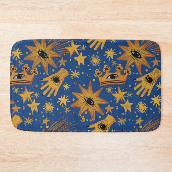 Item preview, Retro 90s whimsy goth Celestial Mystique – Astrology-Inspired Golden Pattern Witchy Aesthetic - Illustration Jemma Jamie Skidmore  designed and sold by Jemma Jamie Skidmore.