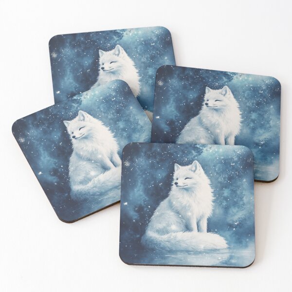 Item preview, Celestial Serenity of the Winter Fox designed and sold by AshiraCreations.