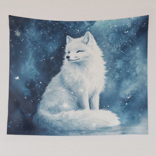 Item preview, Celestial Serenity of the Winter Fox designed and sold by AshiraCreations.