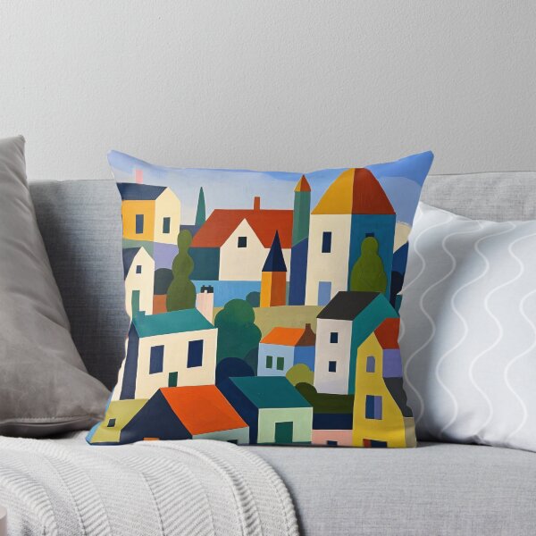 Item preview, "Colored Geometric Town" designed and sold by Tecno-Art-Land.