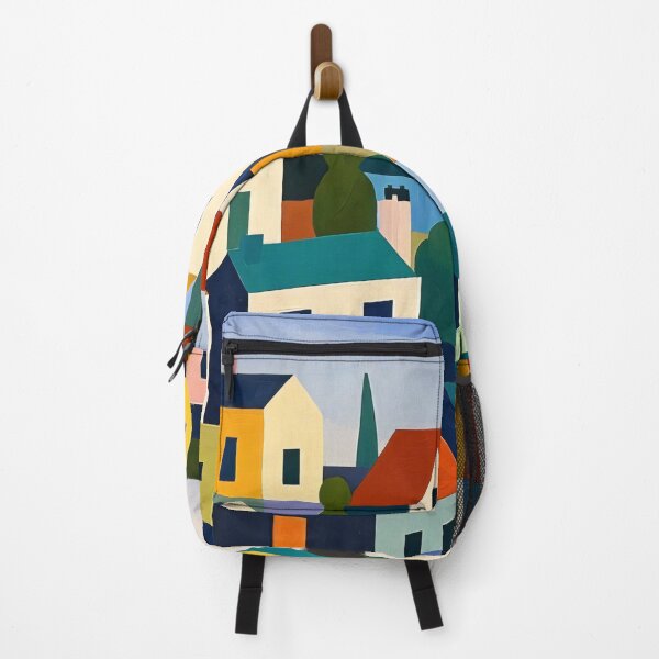 Item preview, "Colored Geometric Town" designed and sold by Tecno-Art-Land.