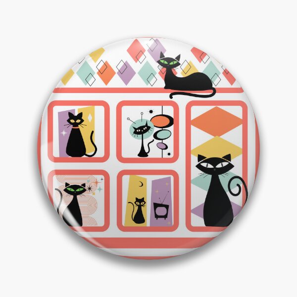 Item preview, Retro Cats designed and sold by TurquoiseBird.