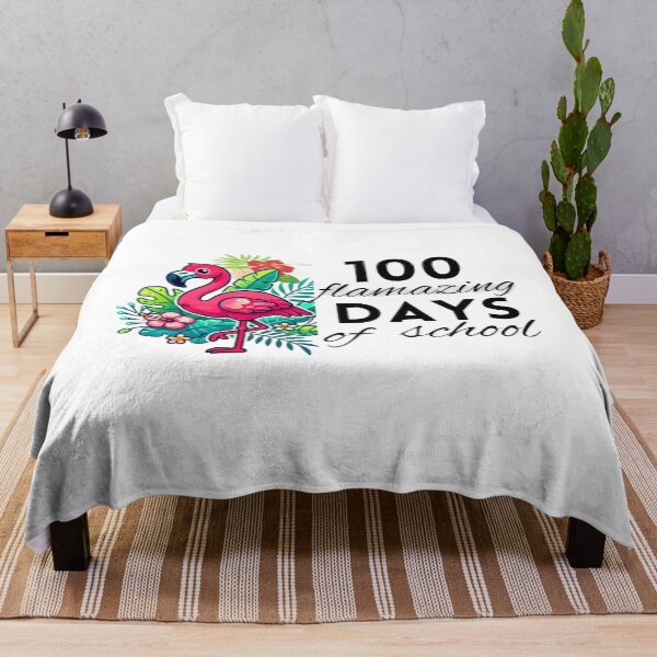 Item preview, 100 Days Of School Flamazing Flamingo designed and sold by ami.creations.