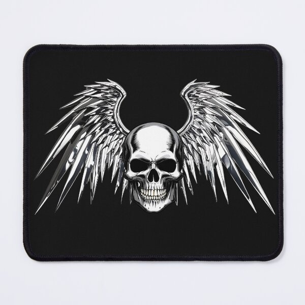 Item preview, Skull with Blade Wings designed and sold by SteelSpirit.