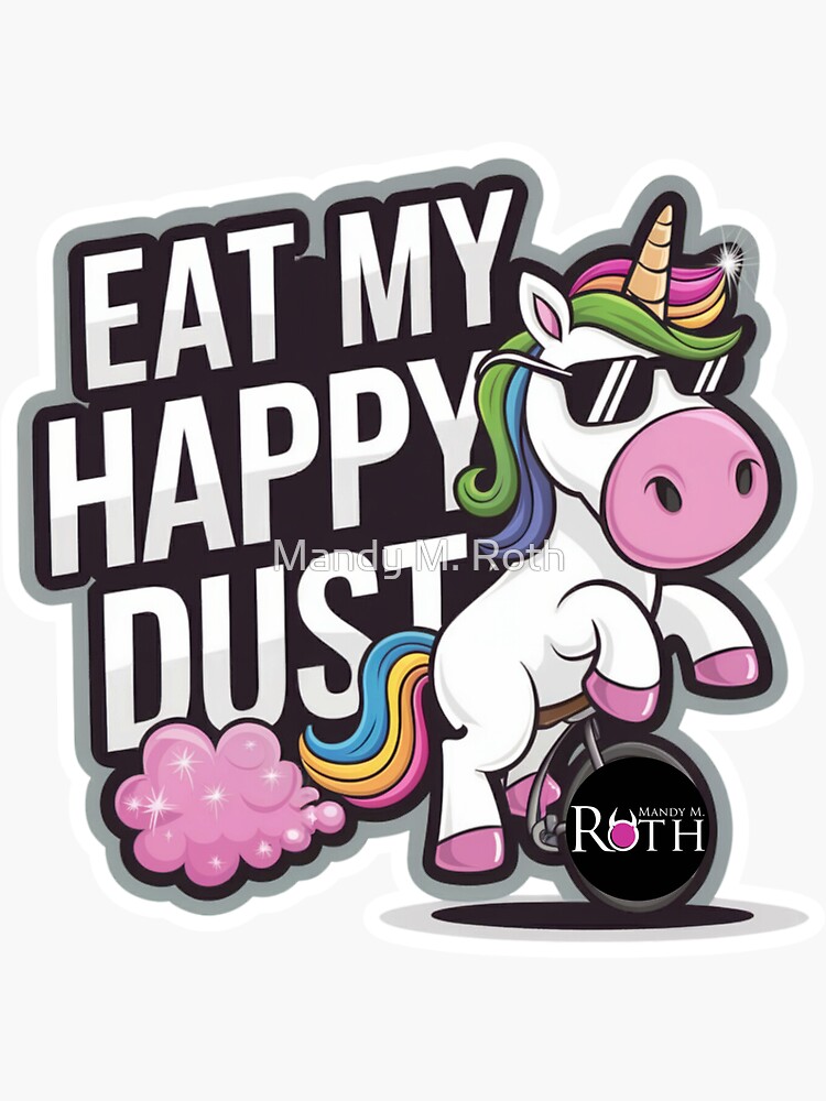 Thumbnail 3 of 3, Sticker, Happy Dust designed and sold by mandymroth.