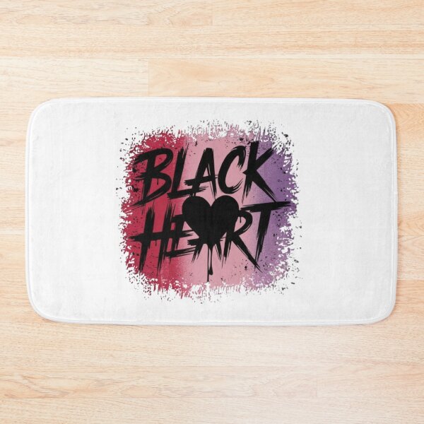 Item preview, Edgy "Black Heart" Grunge Art - Bold and Unique Design designed and sold by GemBob Creations.