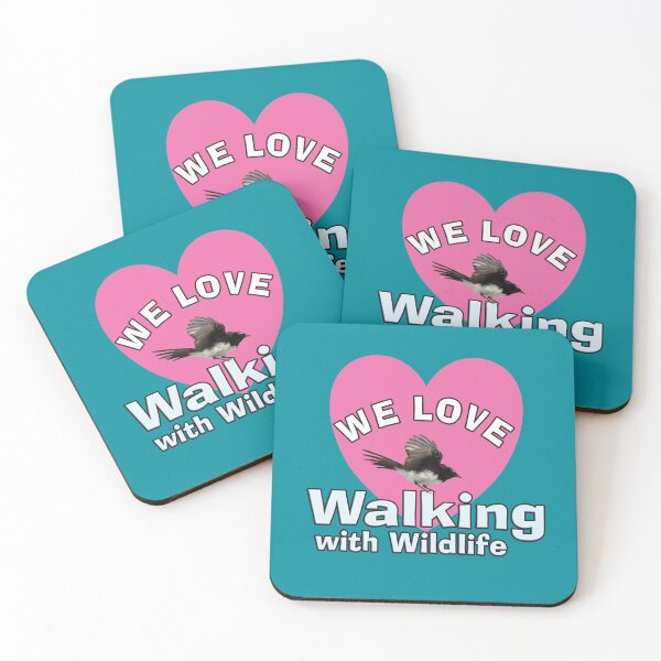 Item preview, We love WALKING WITH WILDLIFE Willy Wagtail designed and sold by Jenny  Dyer.