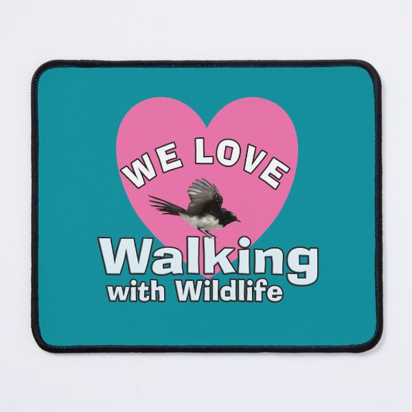 Item preview, We love WALKING WITH WILDLIFE Willy Wagtail designed and sold by Jenny Dyer.
