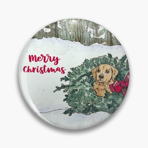 Artikelvorschau, Frohe Weihnachten Kranz Hund entworfen und verkauft von inKseparable.
