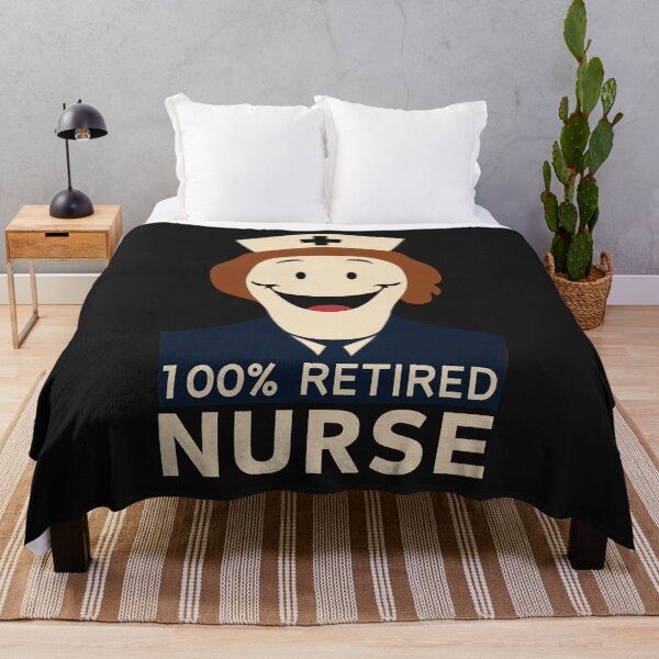 Item preview, 100% Retired Nurse Funny Retirement Gift For Nurse designed and sold by Anniko Art Studio.