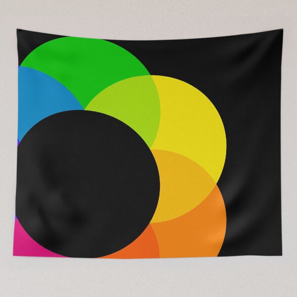 Item preview, Colour Wheel Ring | Minimalist Circles | Blend ABSTRACT_CROP ⚫️ Black designed and sold by Re.SOURCE.