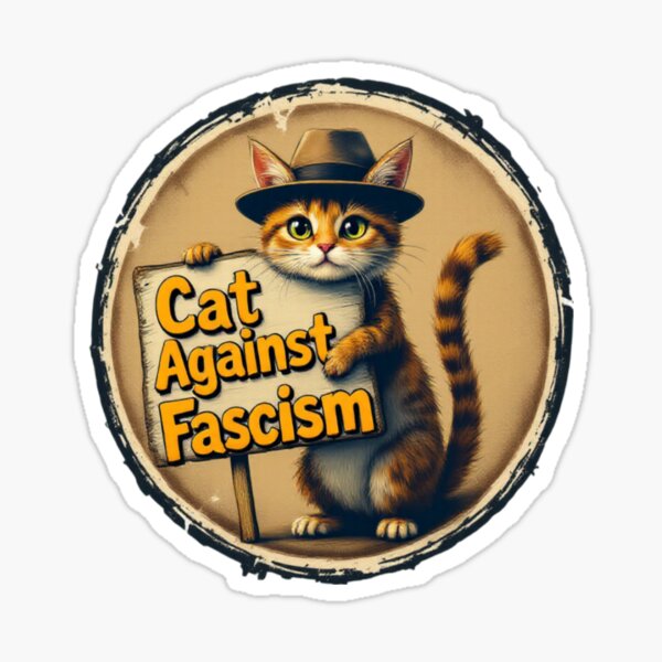 Artikel-Vorschau von Protest Katzen gegen Faschismus Demokraten Antifa Meme, designt und verkauft von ABOUZAKARIAE.
