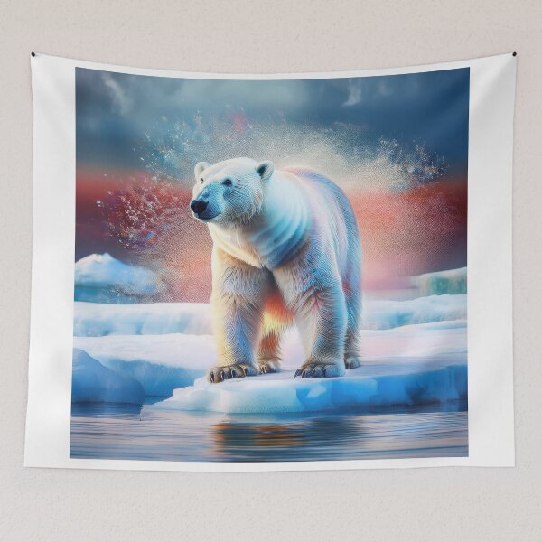 Item preview, Polar Bear on Ice Floe designed and sold by Graham Prentice.