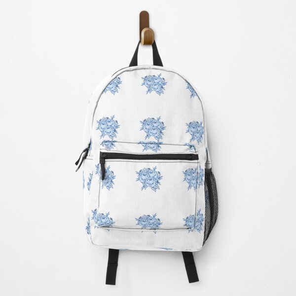 Item preview, Blue & white peonies designed and sold by Etkennedy.