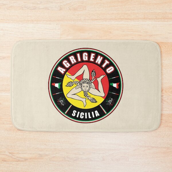 Item preview, Agrigento Sicilia Italia bandiera flag designed and sold by studioss76.