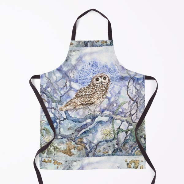 Item preview, Mystic Messenger: Pueo’s Blessing - Owl Art  designed and sold by AJJARTSLLC.