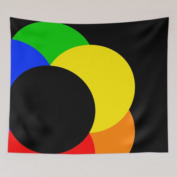 Item preview, Colour Wheel Ring | Minimalist Circles | Base ABSTRACT_CROP ⚫️ Black designed and sold by Re.SOURCE.