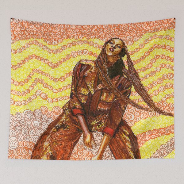 Item preview, Sharp Suited Model Dancing in the Sound Waves designed and sold by LymphomaLass.