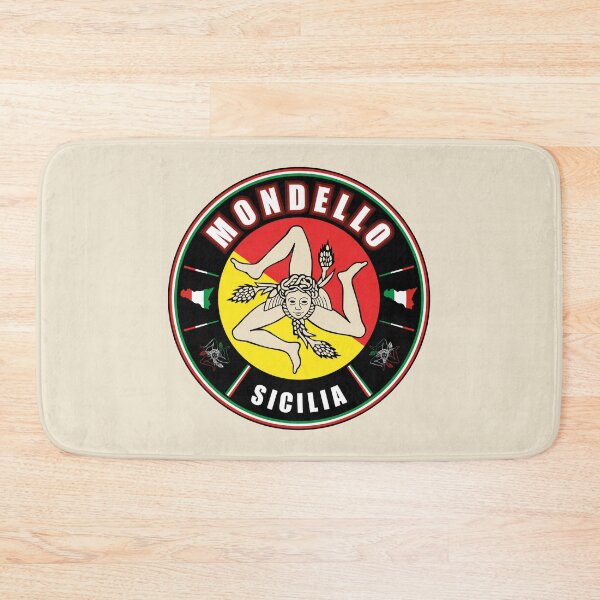 Item preview, Mondello Sicilia Italia bandiera flag designed and sold by studioss76.