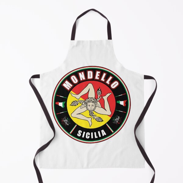 Item preview, Mondello Sicilia Italia bandiera flag designed and sold by studioss76.