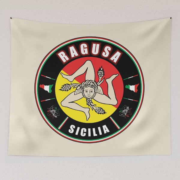 Item preview, Ragusa Sicilia Italia bandiera flag designed and sold by studioss76.