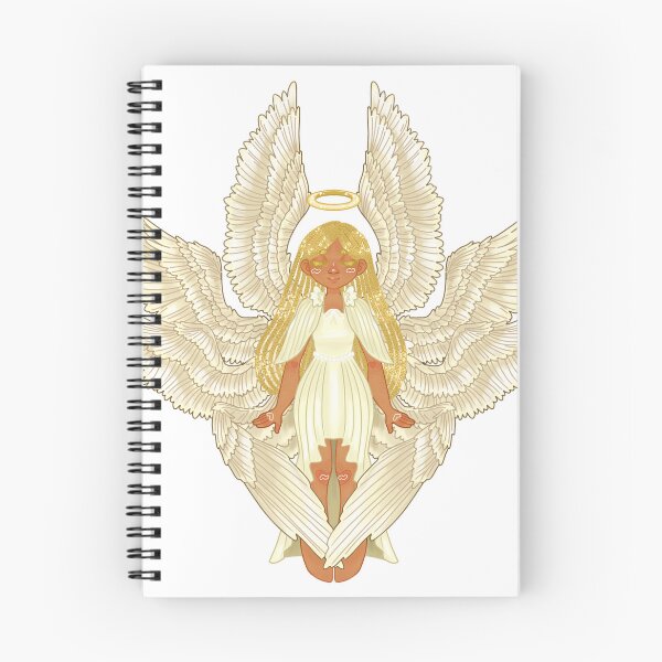Aperçu de l'œuvre Tan Angel With Long Braids Blonde Hair créée et vendue par Rychipuff.