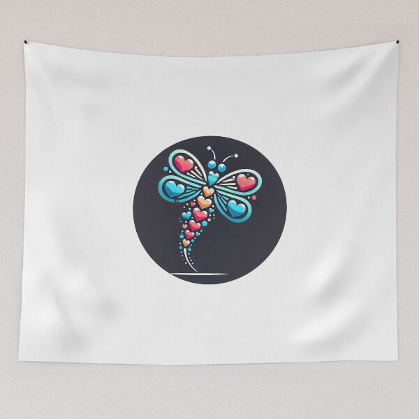 Item preview, Heartfelt Dragonfly designed and sold by Mechanical-Artt.