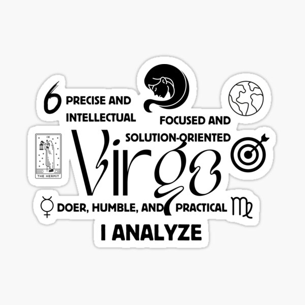 Virgo, I'm a Virgo Sticker