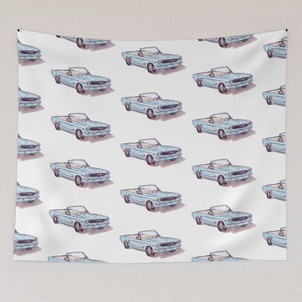 Item preview, Vintage Ford Mustang Convertible designed and sold by inKseparable.