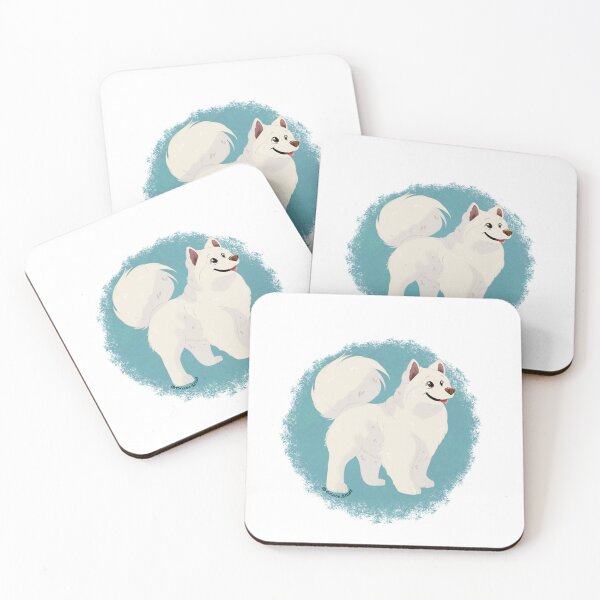 Item preview, Greenland dog (white) designed and sold by mrixondraws.