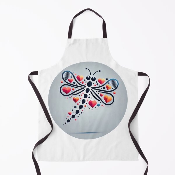 Item preview, Modern Heart Dragonfly designed and sold by Mechanical-Artt.