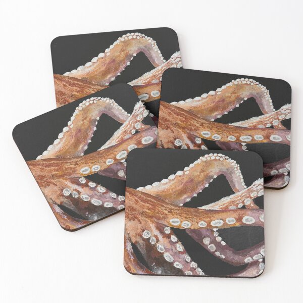 Item preview, Abstract Octopus Half 2 designed and sold by BeautifulArtbyliz.