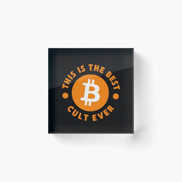 Item preview, This Is The Best Cult Ever - Bitcoin Logo designed and sold by Serbin.