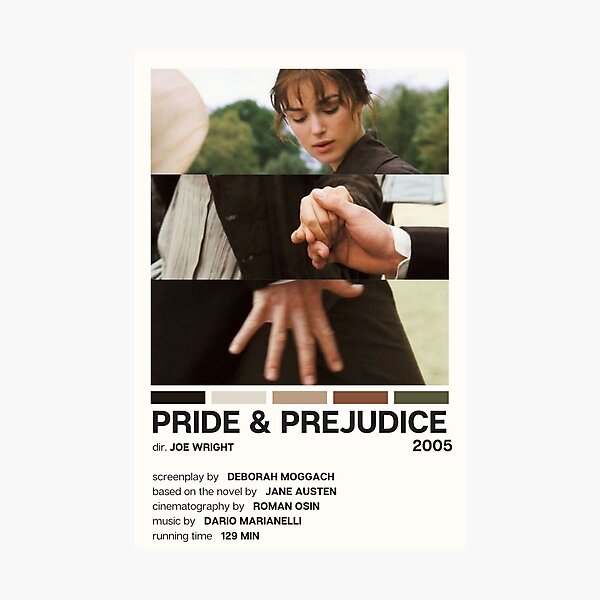 Item preview, Pride & Prejudice (2005) Movie Poster designed and sold by YellowishCat15.