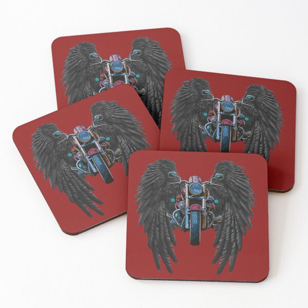 Item preview, Motocicleta con alas de ángel designed and sold by SteelSpirit.