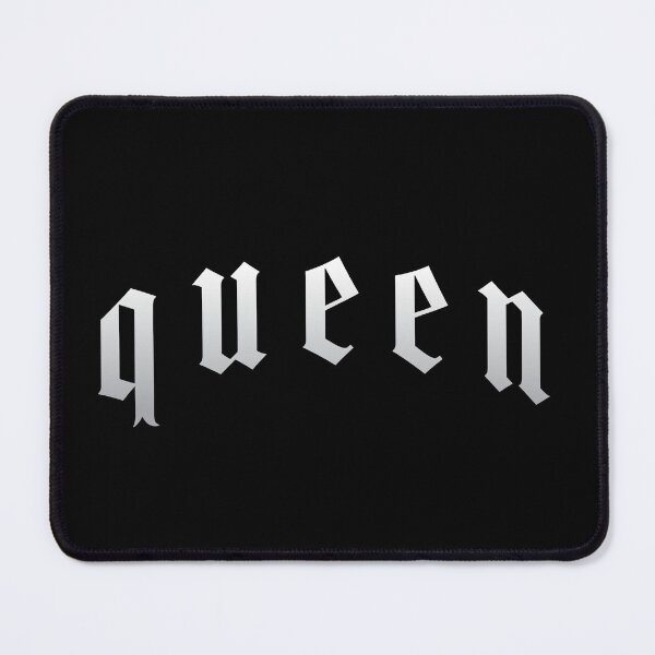 Item preview, Queen Gothic Style Typography Design designed and sold by thegoodwordsco.