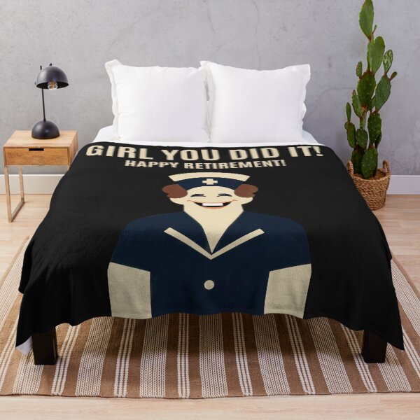 Item preview, Girl You Did It! Happy Retirement! Funny Retirement Gift For Nurse designed and sold by Anniko Art Studio.
