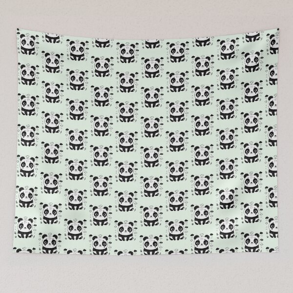 Item preview, Adorable Panda- Kawaii Asian Art Collection designed and sold by happyartworks.