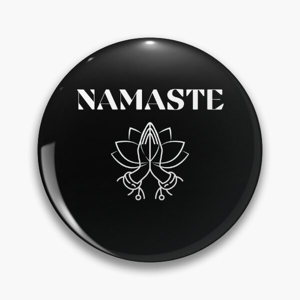 Item preview, Namaste Lotus Praying Hands designed and sold by ThirdEyeAlien.