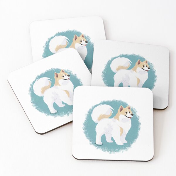 Item preview, Greenland Dog (tan/Fawn and white)  designed and sold by mrixondraws.