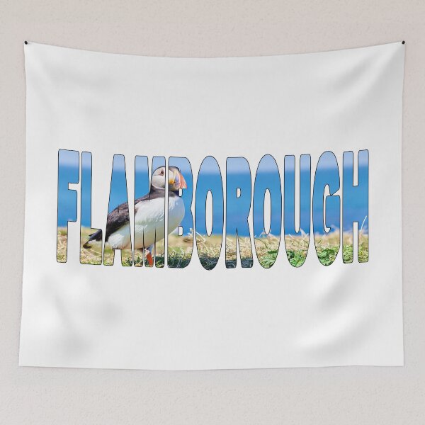 Item preview, FLAMBOROUGH - Headlands Nature Reserve Puffin Cliffs designed and sold by Adam Gormley.