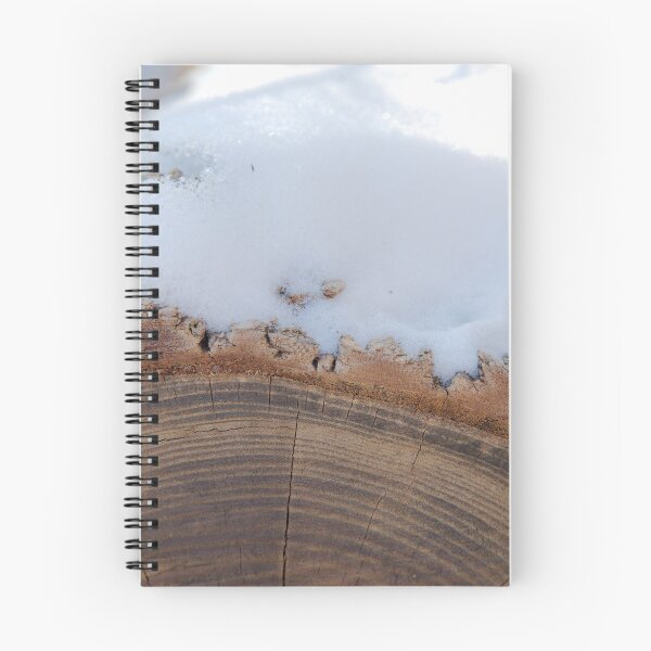 Item preview, Closeup of Snow on a Log designed and sold by Through the Eyes of A Lotus.