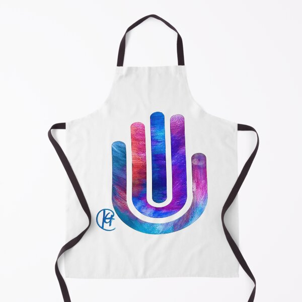 Item preview, Tye Dye Hamsa Art designed and sold by Kalli Taub Art.