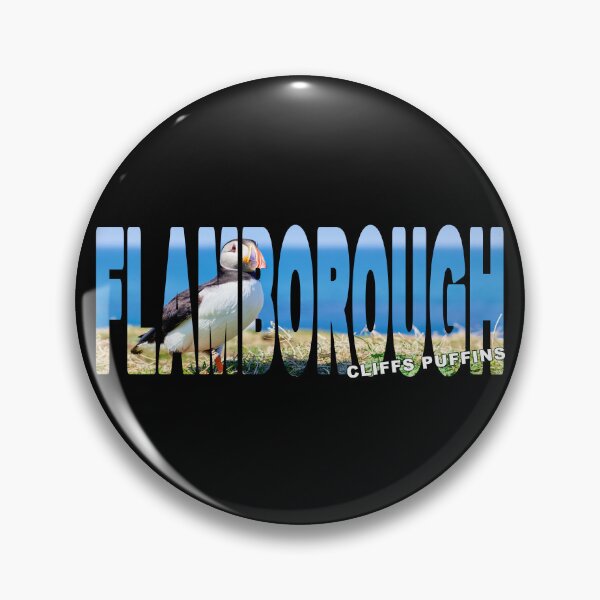 Item preview, FLAMBOROUGH Cliffs Puffins - Headlands Nature Reserve designed and sold by Adam Gormley.