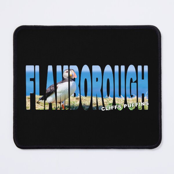 Item preview, FLAMBOROUGH Cliffs Puffins - Headlands Nature Reserve designed and sold by Adam Gormley.