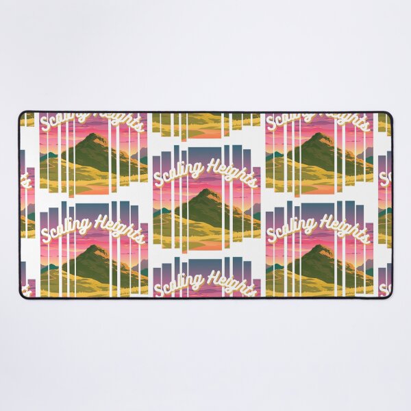 Item preview, Scaling Heights – Mountain Path Landscape Art designed and sold by Ink on Thread.