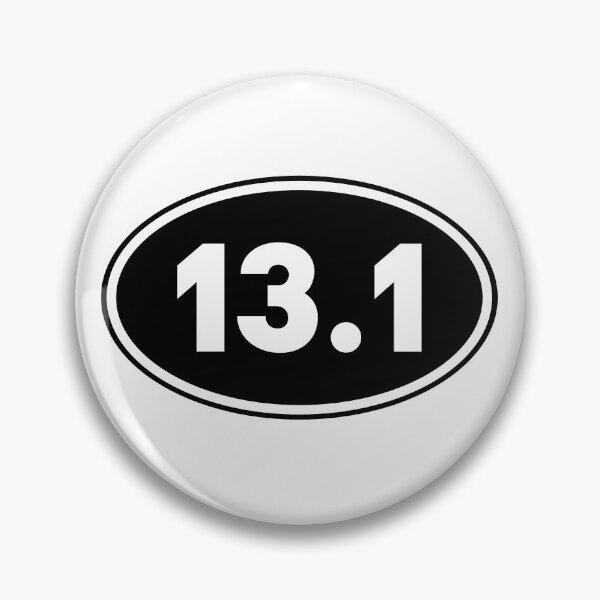 Item preview, 13.1 Half Marathon Running Bumper designed and sold by PixVib.
